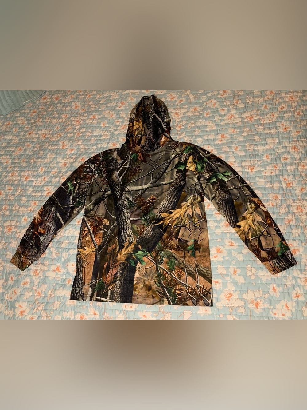 Pro One men's performance camouflage hoodie shirt,